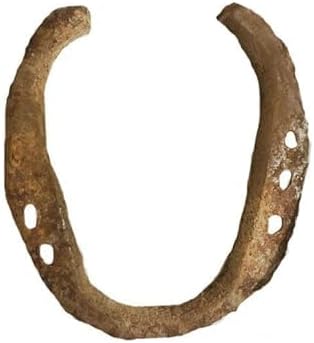 Original Black Horse Shoe/Kale Ghode ki naal, Metal Horse Shoe Kale Gode Ki Naal (10 cm x 2 cm x 8 cm, Black) Pack of 1