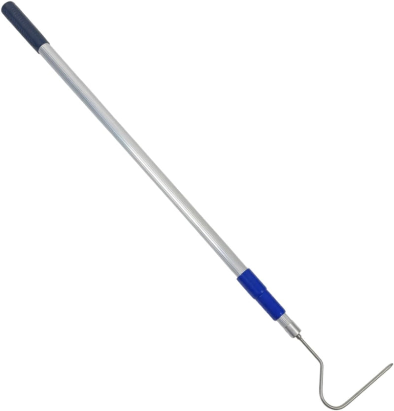 36-83 Inch Telescoping Snake Hook, Aluminum Reptile Handling Tool