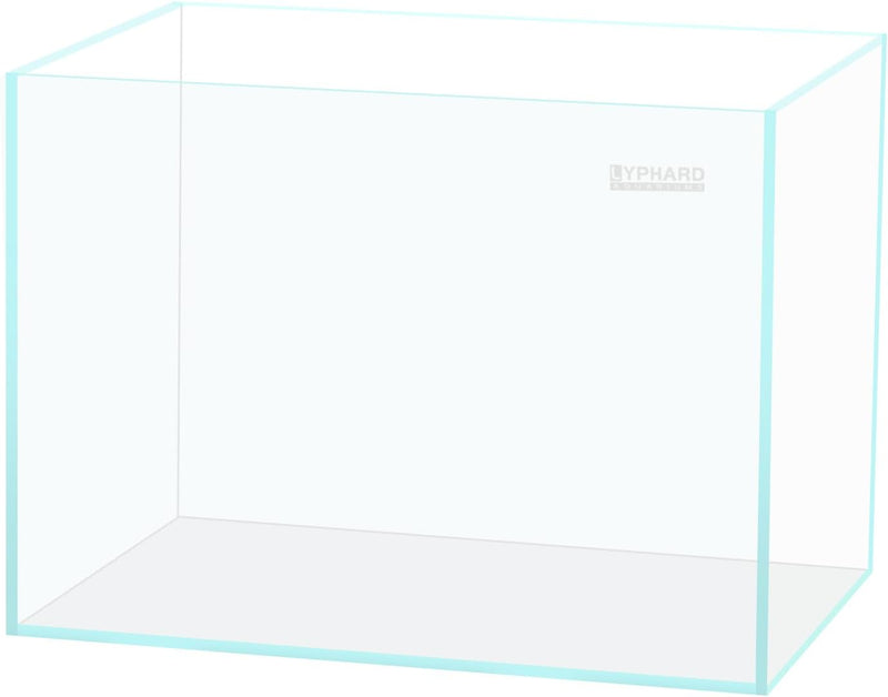 LYPHARD AQUARIUMS 9.5 Gallon Rimless Aquarium, Ultra Clear Glass Low Iron Small Fish Tank for Betta, L15.7×W11.8×H11.8 I