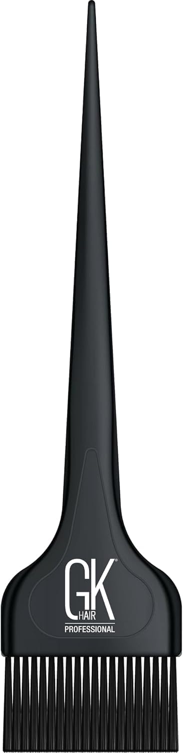 GK HAIR Black Balayage Application Brush – Professional Hair Color Dye Brush for Balayage, Highlights, Bleaching, Foilin
