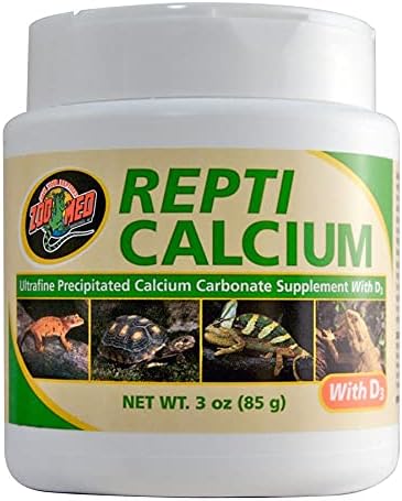 Repti Calcium with D3 (3oz) - Includes Attached DBDPet Pro-Tip Guide