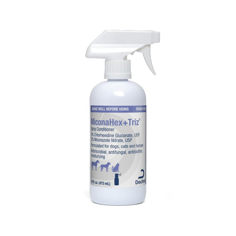 Miconahex+ Triz Spray for Dogs Cats and Horses, 16 oz