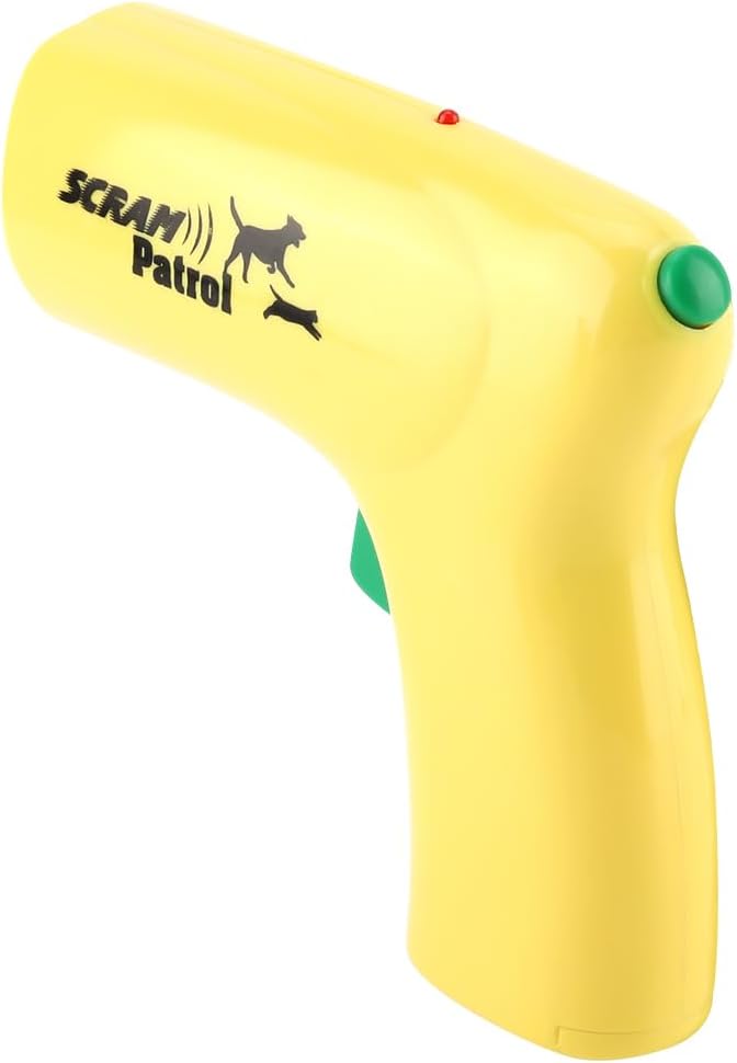 GLOGLOW Nan Ultrasonic Dog Cat Training Device, ABS Material, Effective Light and Sound, Portable Device for Outdoor Tra