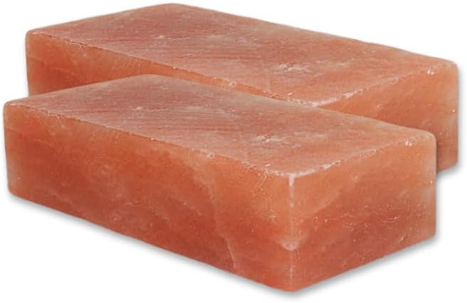 Himalayan Salt Lick Horses (5.5 lbs Each) Pack of 2 | Deer Salt Lick Block | Licking Block for Animals | Pink Salt Lick