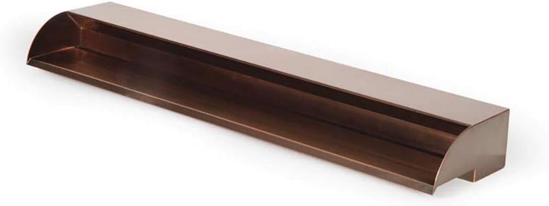 Atlantic Water Gardens 304 Copper Finish Waterfall Spillway, 36-inch, CS36