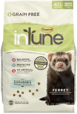 Higgins Pet Food Intune Ferret 4Lb