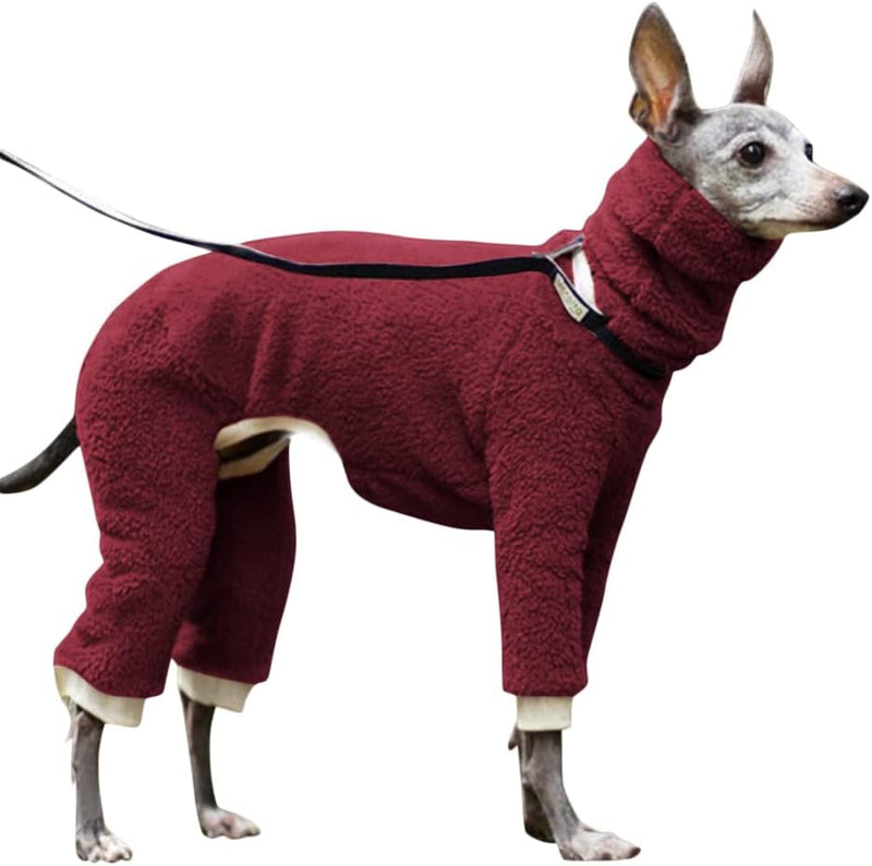 Esobo Fashion Winter Dog Warm Coat Jacket Four-Legged Neck Warm Pet Sweaters for Small Medium Large Dogs