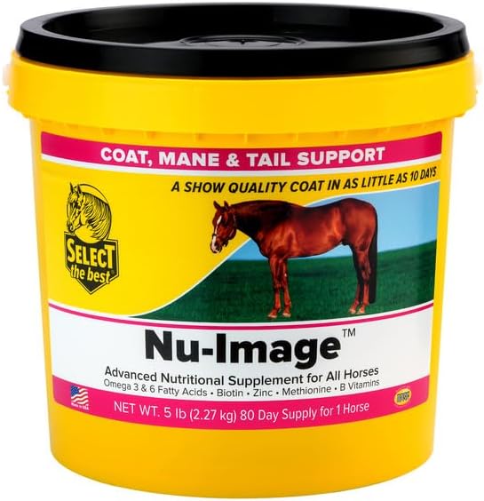 NU-Image HOOF & Coat Support for Horses