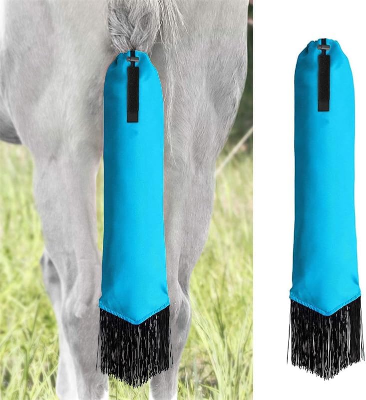 Horse Tail Bag-Waterproof and Durable, Hook and Loop Design Horse Tail Guard,Protects Horse's Tail from Dirt, Breakage a