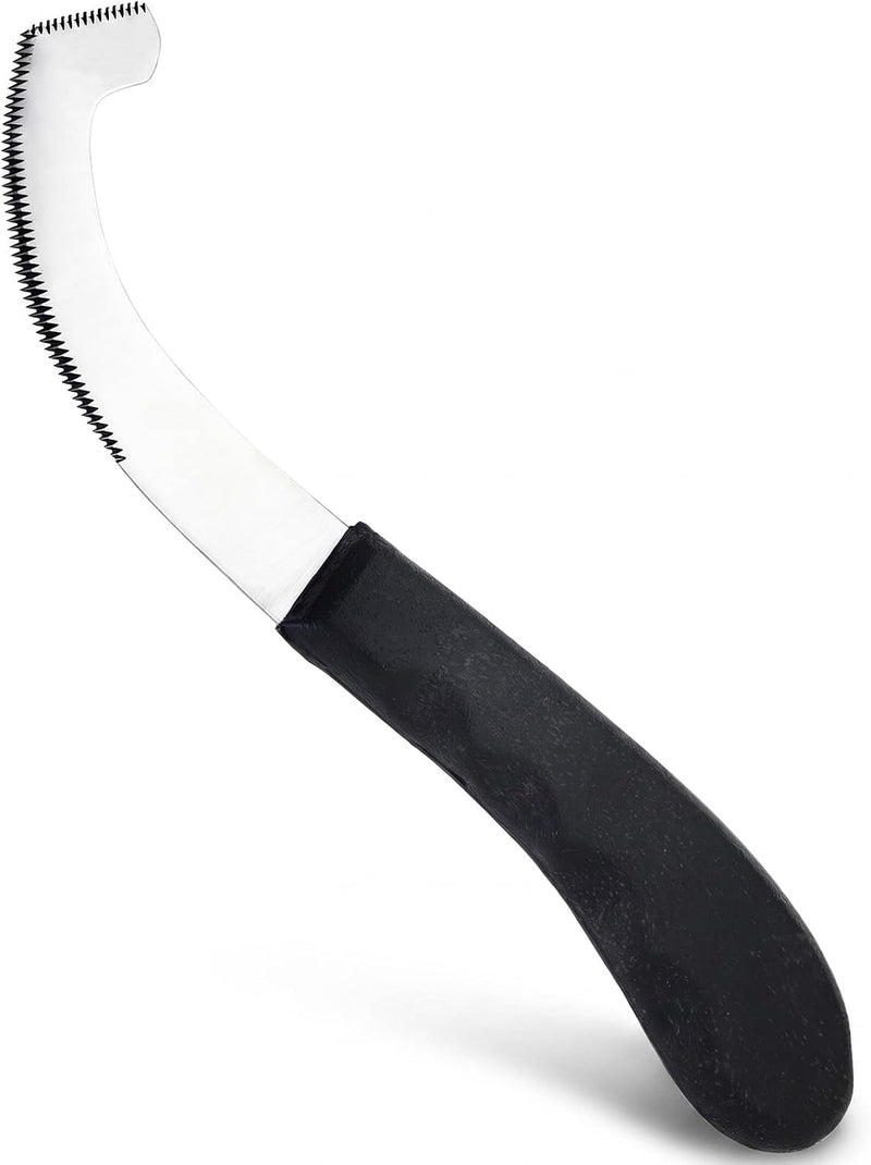 Pro Farrier Grooming Bugs Bot Knife– Stainless Steel Blade, Plastic Handle, Multi-Purpose Mane and Coat Cleaning Tool fo