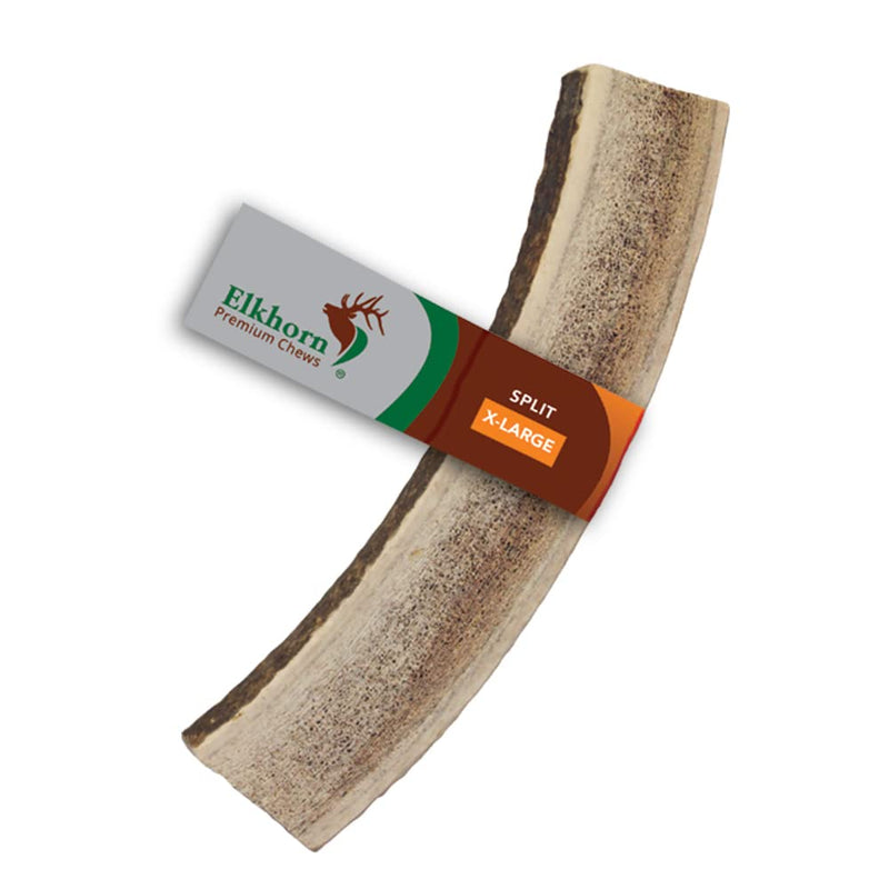 Elkhorn Premium Chews – Elk Antlers for Dogs, X Large (6-10