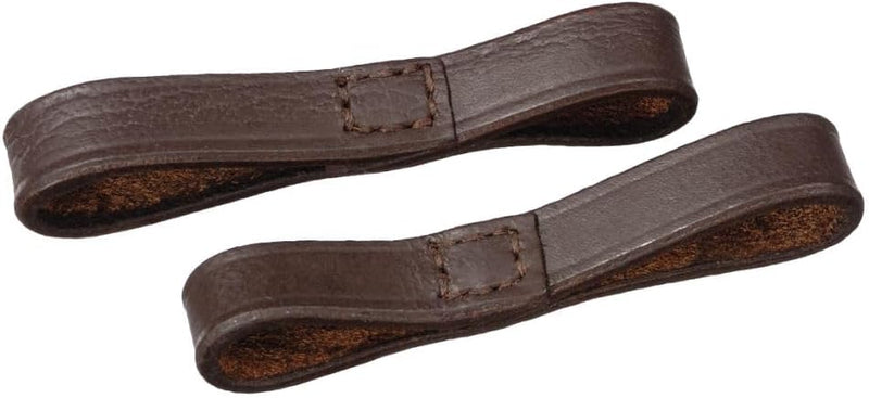 Tough 1 Equiroyal Leather Bit Loops Brown