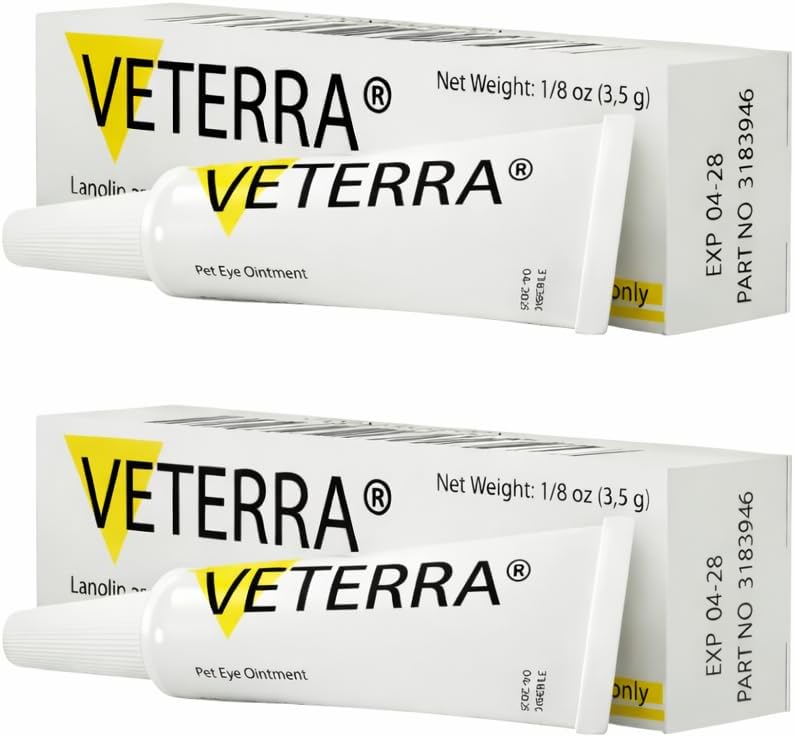 Eye Health Cream for Cats,Dogs and All Pets 1/8 oz /3.5gr - Pack of 2