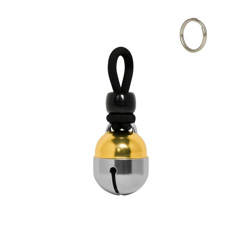 Noble Bells - Handmade in USA, Extra Loud Collar Bell for Cats and Dogs, Premium Brass and Nickel Silver