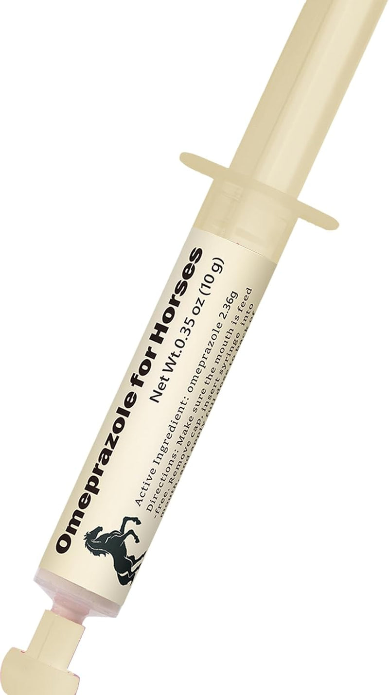 Omeprazole for Horses | Omeprazole Oral Paste – Prevent Gastric Ulcers in Horses, Guard Stomach Health for Training, Rac
