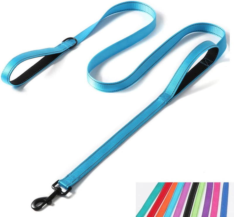 Dual Handle Dog Leash 6FT, Reflective Dog Lead Traffic Handle