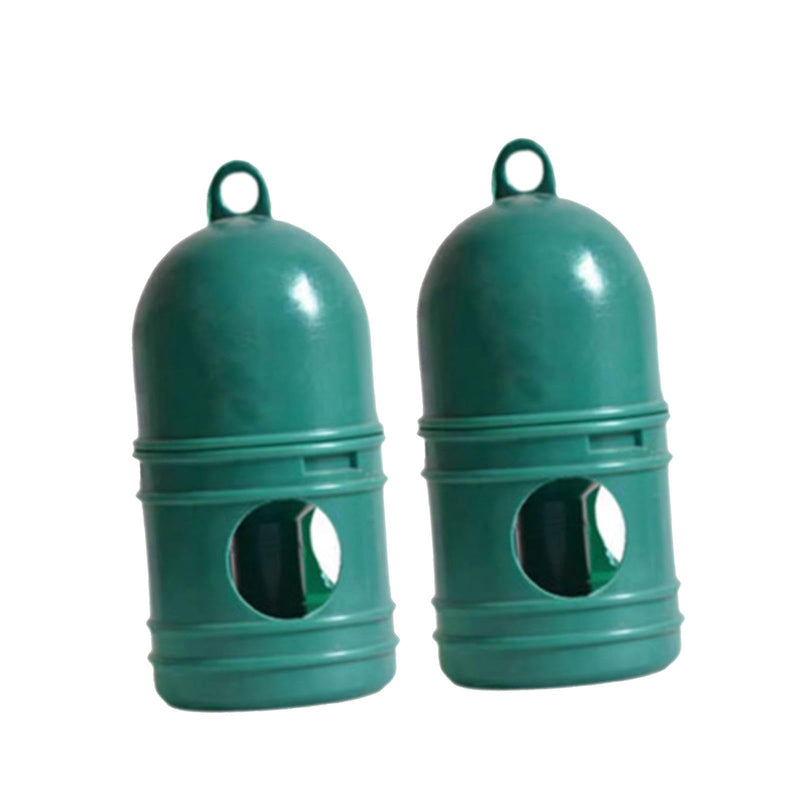2 Pieces Pigeon Water Dispenser Bird Water Drinker with Hanging Handle 1L Dove Drinker Pet Water Pot Container for Duck Quail