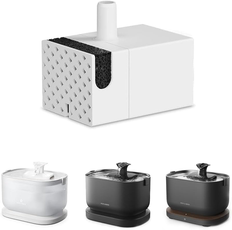 PETLIBRO Offical Cat Water Fountain Pump, Easy Replacement for Cat Fountain PLWF115/PLWF105/PLWF005, Wireless Cat Founta