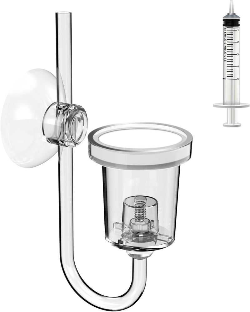 FZONE Acrylic Aquarium CO₂ Diffuser Built-in Check Valve