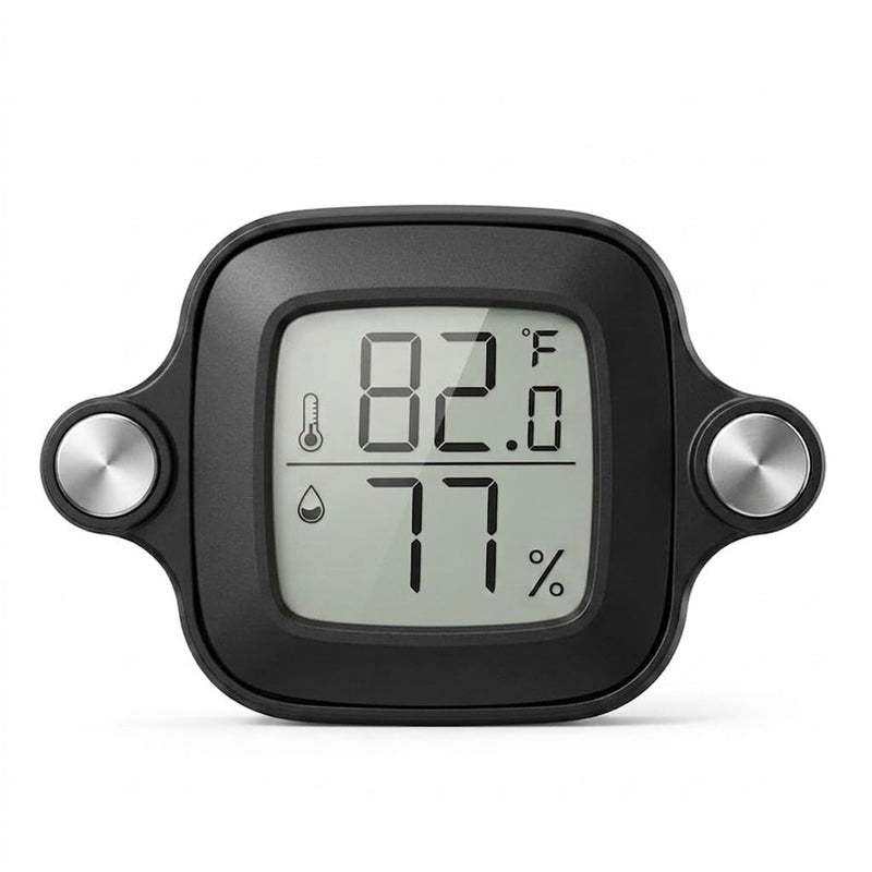 Reptile Temperature and Humidity Monitor Thermometer and Humidity Gauge with Magnetic Mount Digital Hygrometer for Repti