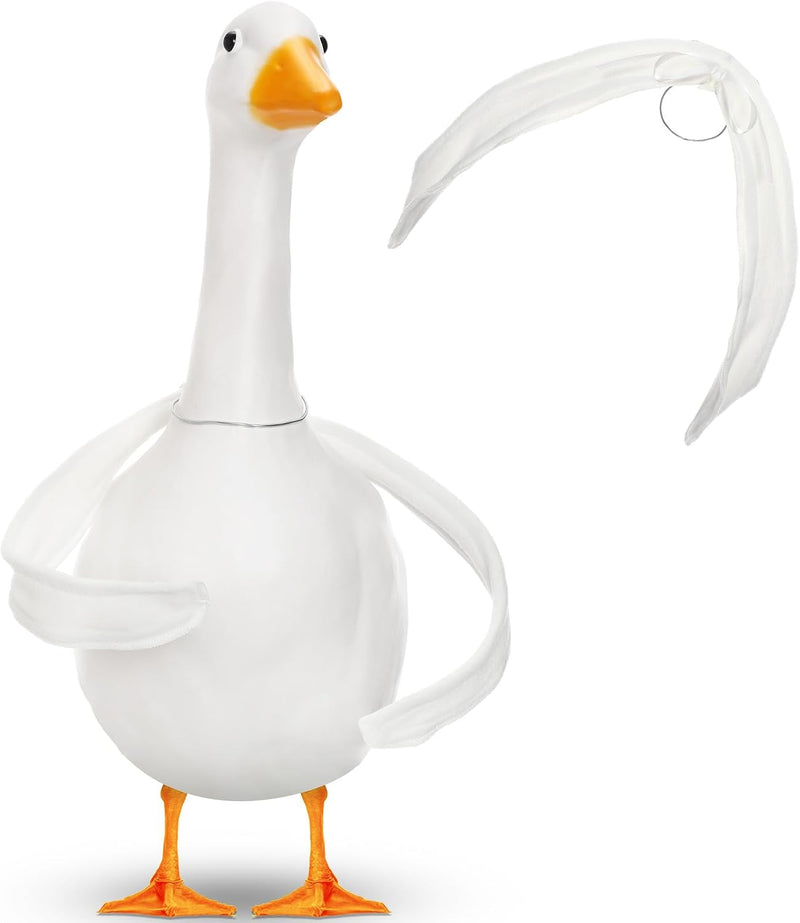 Shinylin 1 Pcs Porch Goose Wings Flat Edge, Arms for Lawn Goose