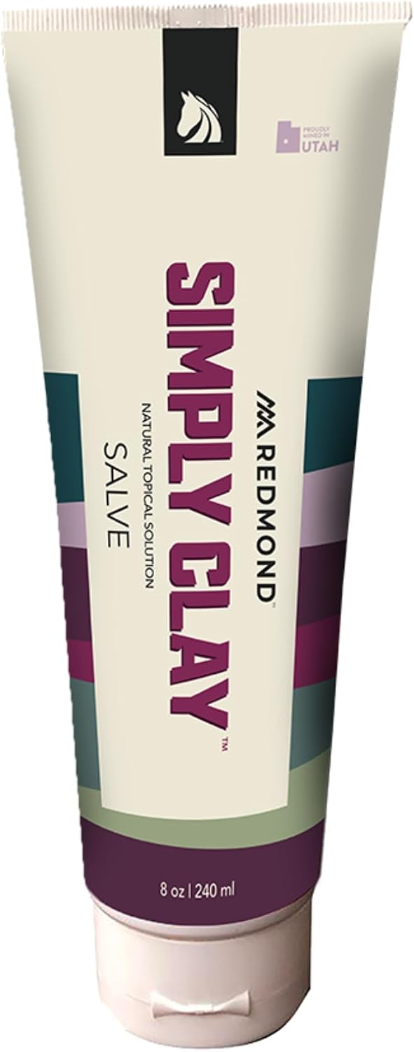 Redmond First Aid All Natural Hydrated Clay for Horses, 8 Ounce Tube
