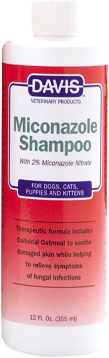 Davis Miconazole Pet Shampoo, 12 Oz