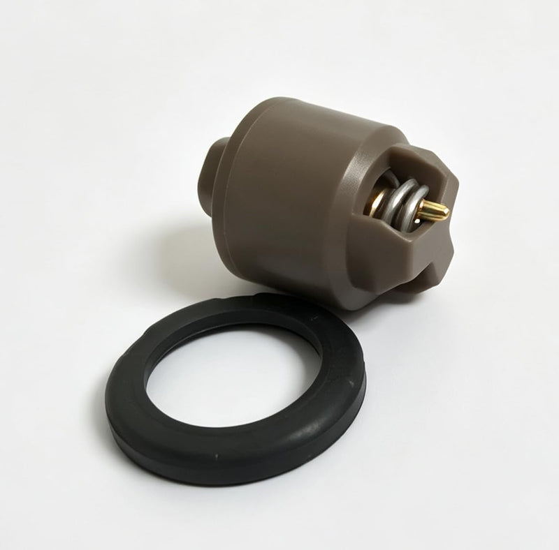 New Thermostat w/Seal 433379 Compatible with Johnson Evinrude Outboard