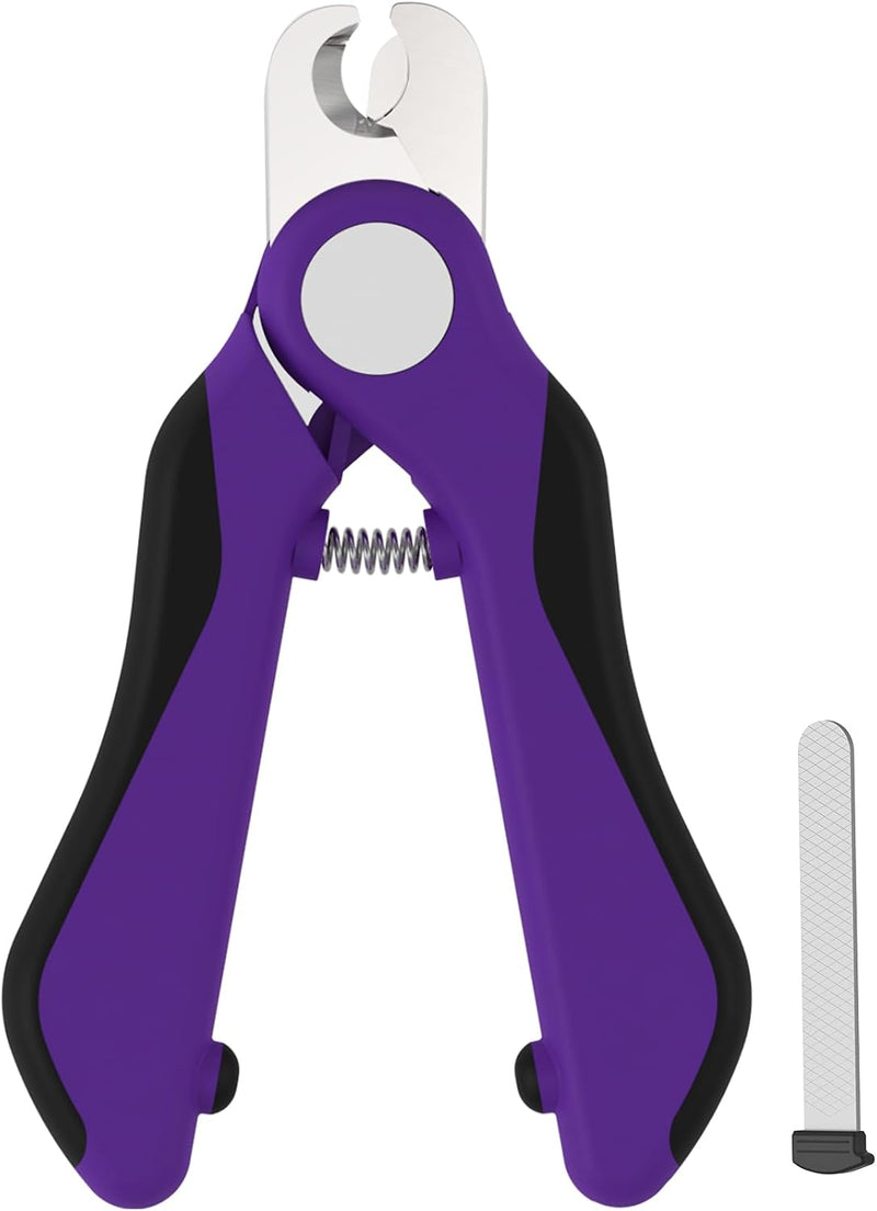 Swihauk Heavy Duty Dog Nail Clippers and Trimmers, Professional Pet Nail Clippers with Nail File for Dogs Cats Small Ani