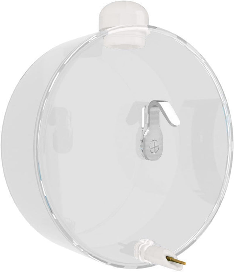 Round Shape Bird Drinker for Cage Mount Easy Refill Waterer Bottle 250ML Water Dispenser for Parrots Watering Essential