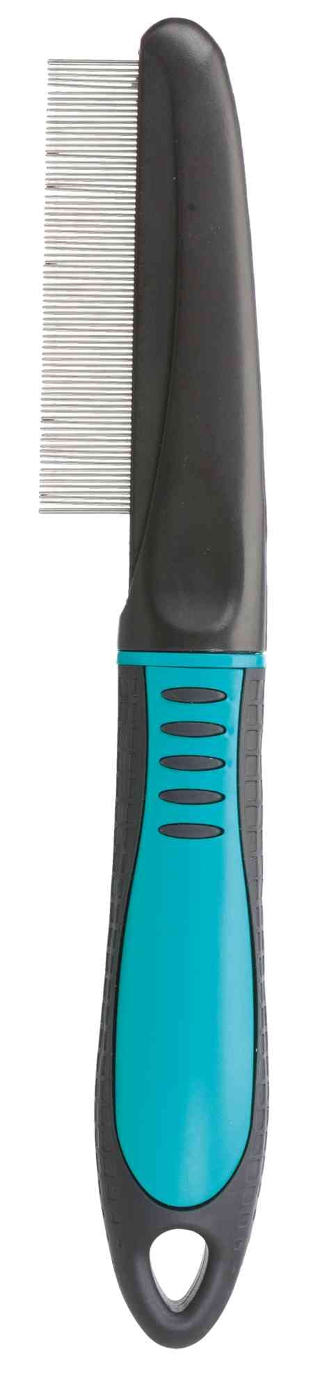 TRIXIE Pet Grooming Flea Comb, For Cats, Dogs, and Small Animals, Removes Fleas, Flea Eggs and Other Debris, 8