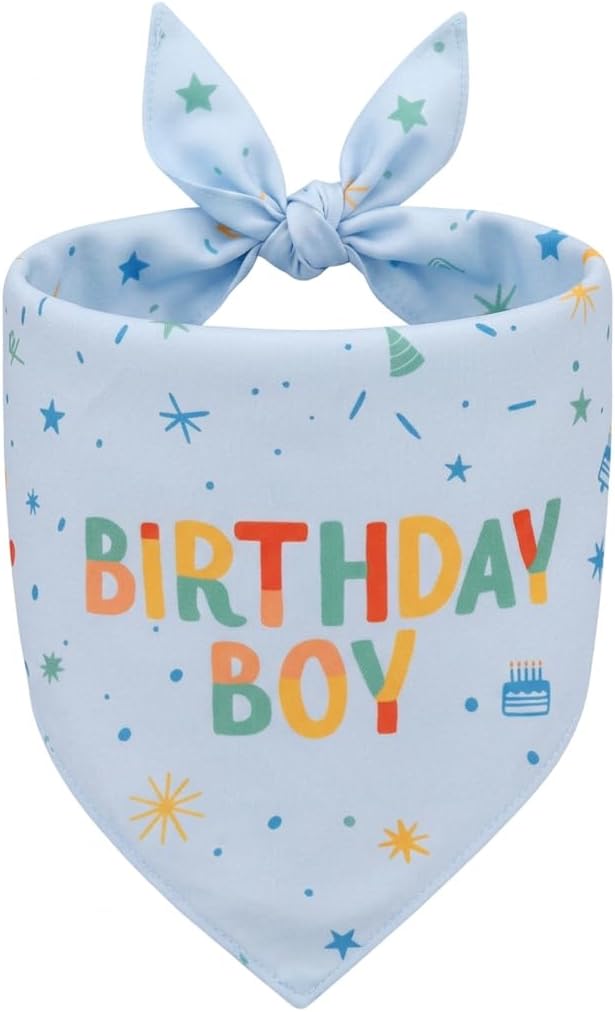 Dog Birthday Bandana,Dog Birthday Decorations,Dog Birthday