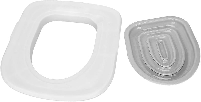 Cat Toilet Training Kit, Professional Universal Hygienic Pet Supply with Grey Tray for Puppy Small Pet
