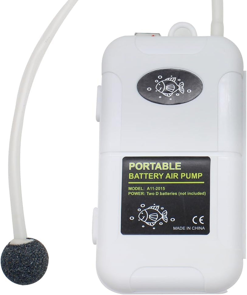 Small Air Pump for Fish Tank 6/12 Gallons, Aerator for Bait Bucket,Bubbler Stones for Aerator, Bait Bucket Air Pump,Quie