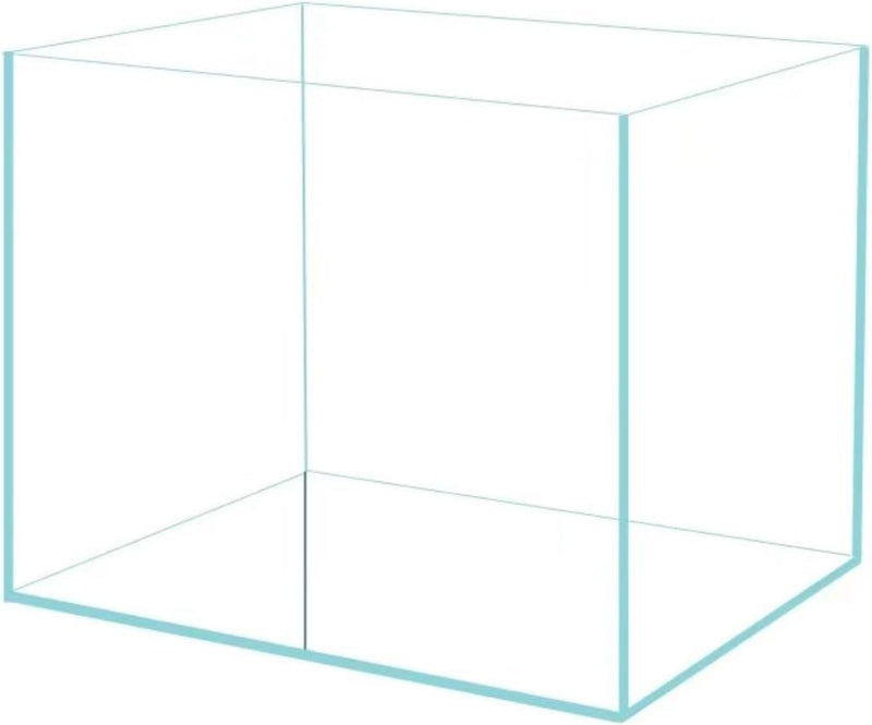 AWXZOM Small Nano Tall Rimless Tank, Glass Fish Tank, Betta Tank (0.7 Gallon, 5.9x4.3x5.1in/15x11x13cm)