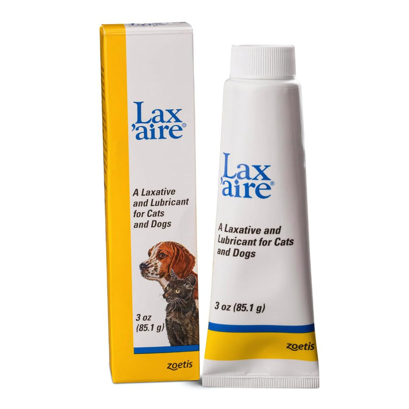 Lax'Aire Gentle Laxative and Lubricant Ointment for Cats - 3 oz.