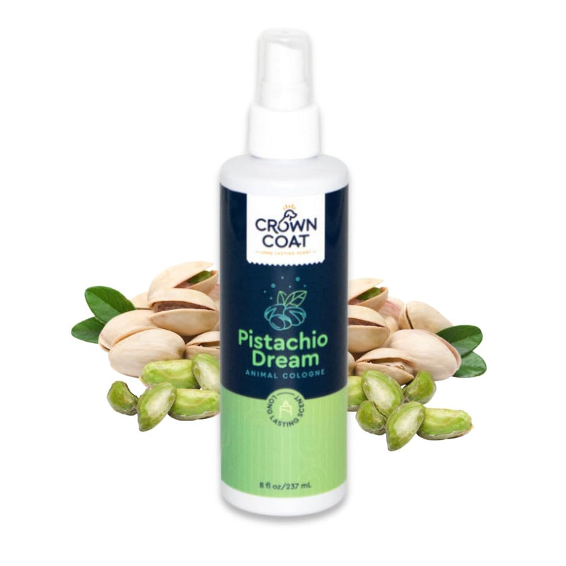 Crown Coat Pistachio Dream Long Lasting Pet Cologne, 8 oz - Professional Grooming Grade, Natural Perfume Deodorant, New