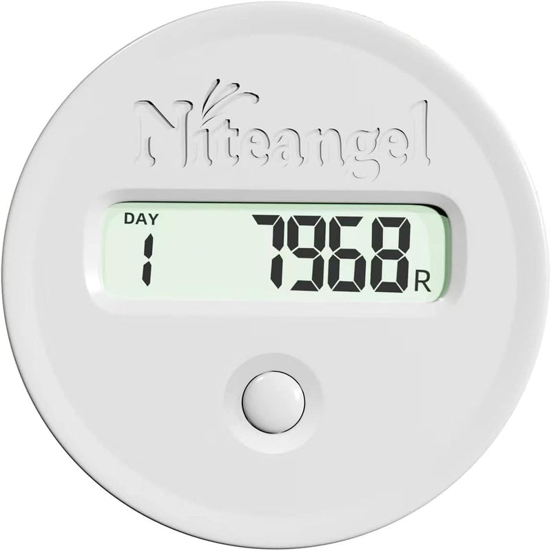 Niteangel Accurately Hamster Wheel Pedometer: 9-Day Continuous Data Records