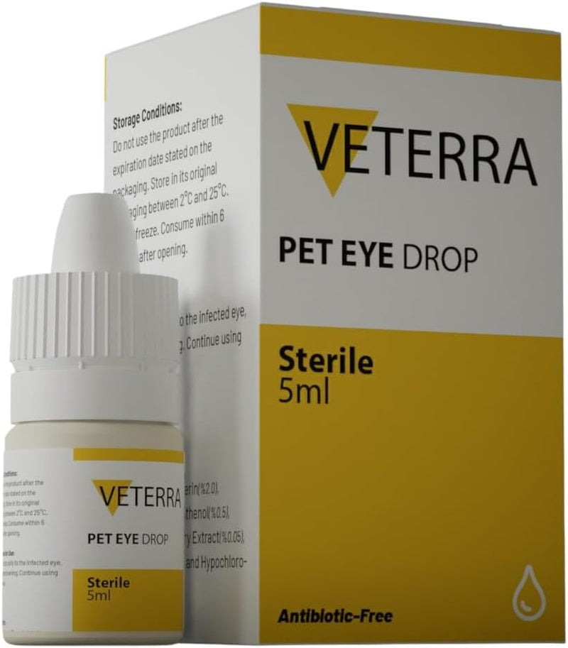 Pet Eye Drops , Cat Eye Drop | Pet Eye Health Formula - Treats & Prevents Eye Diseases in Dogs & Cats (Conjunctivitis, T