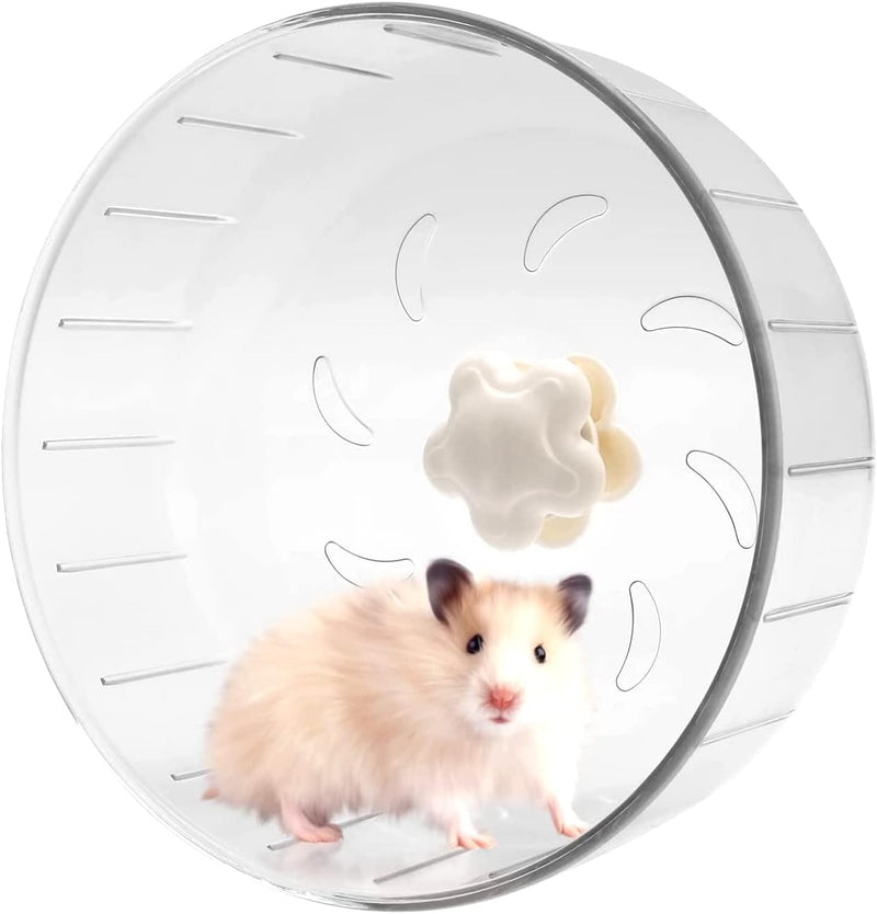 GOLDEAL 6.7Inchs Silent Hamster Wheel, Hamster Toys for Hamster Cage, Super Mute Spinner Exercise Running Wheel for Smal