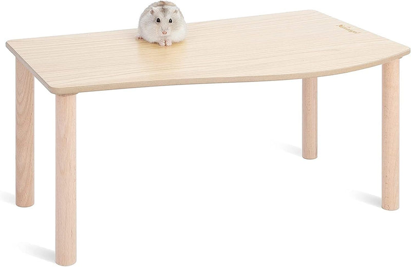 Niteangel Hamster Play Wooden Platform: Wave - 15.7