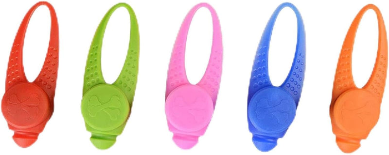 Pet Dog Cat Collar LED Christmas Lights, Clip on Light Up Dog Collar Light Gifts for Small Medium Large Dogs Cats Visibl
