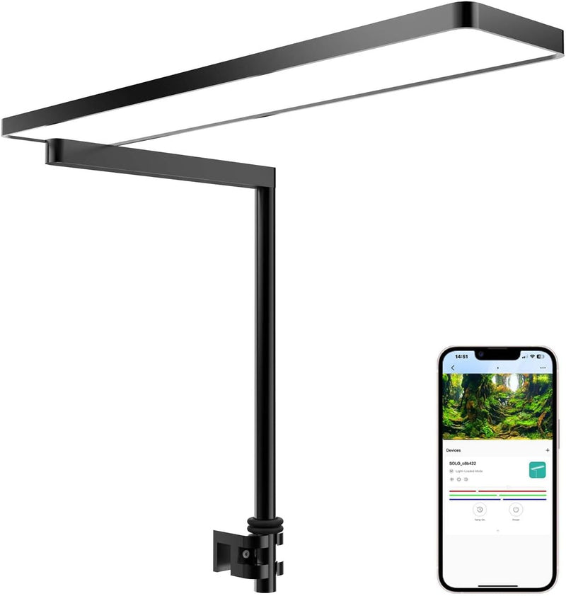 FZONE Solo Series Nano Aquarium Light for Freshwater and Planted Tanks