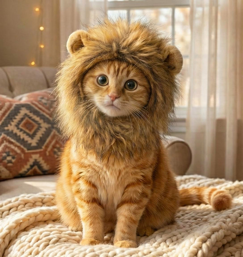 OMG Adorables - Lion Mane Costume for Cats