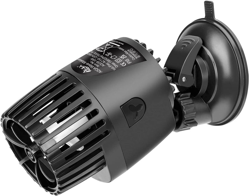 AQQA Aquarium Wave Maker for 80-285 Gallon, Fish Tank Powerhead Pump, 15W
