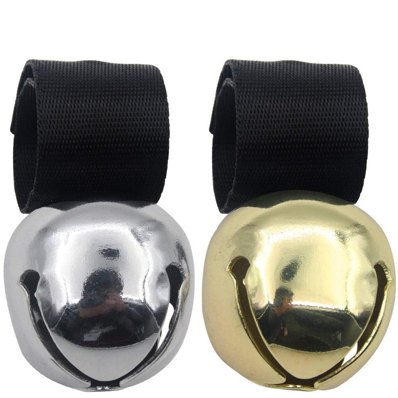 SCENEREAL Dog Collar Bell for Training, Hiking, Walking, Hunting, Pet Tracker, 2 Pack 1.0