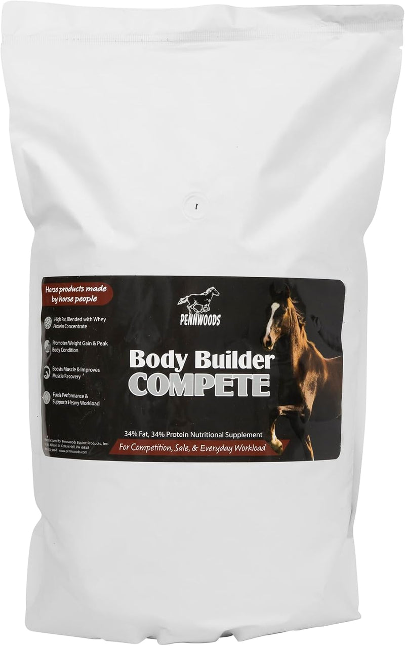 Pennwoods Body Builder Compete Horse Weight Gain Supplement 11 lb Bag