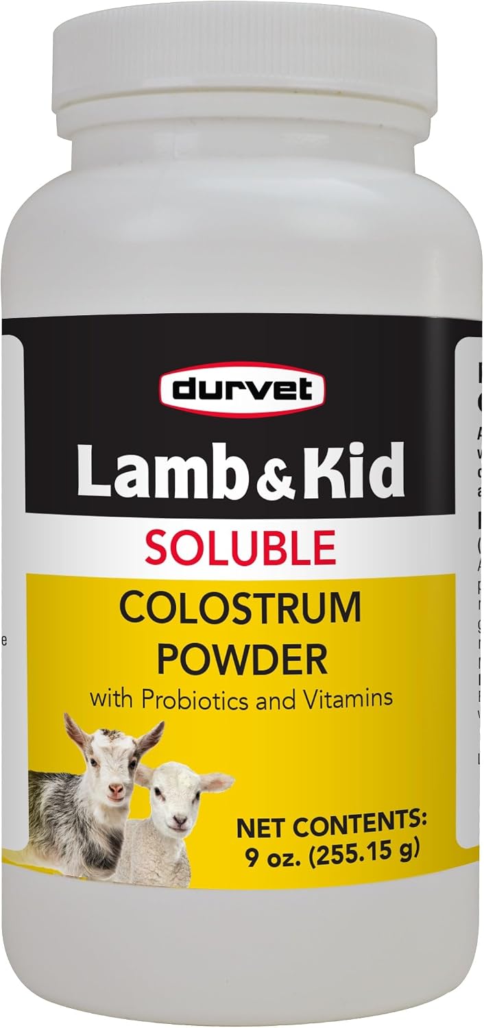 Durvet 698307 Colostrum Powder for Lamb & Kid, 9 oz
