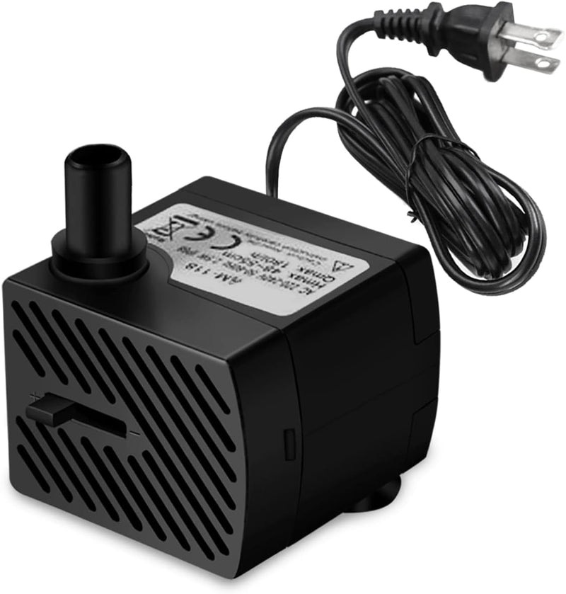 DOMICA 3W 50GPH Mini Submersible Water Pump, Small Fountain Pump for Pond, Aquariums, Fish Tank, Tabletop Fountain, Pet