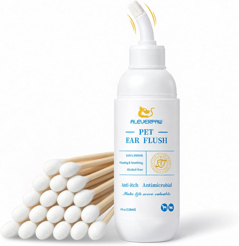 Tris Flush Cat & Dog Ear Cleaner | Pet Ear Infection Treatment
